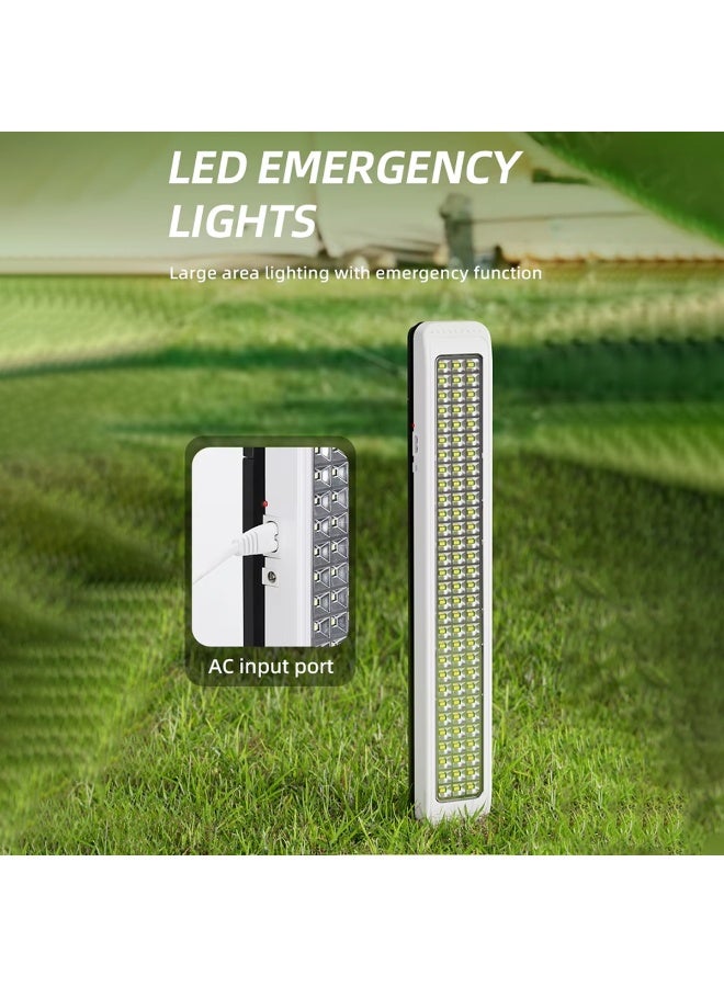 WEIDASI WD-883D LED Emergency Light 60 SMD High-Brightness Rechargeable Emergency Lamp with AC/DC Charging, Large Lead-Acid Battery, Wall Hook Mount, Retractable Handle, Long Backup for Home, Office, Shop, Camping, Outdoor Use - Image 4