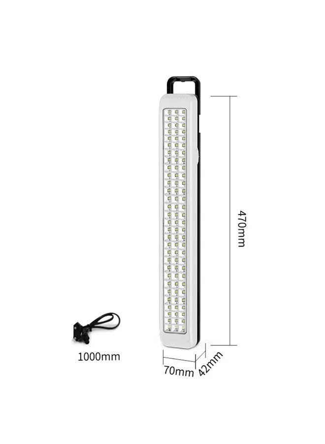 WEIDASI WD-883D LED Emergency Light 60 SMD High-Brightness Rechargeable Emergency Lamp with AC/DC Charging, Large Lead-Acid Battery, Wall Hook Mount, Retractable Handle, Long Backup for Home, Office, Shop, Camping, Outdoor Use - Image 5