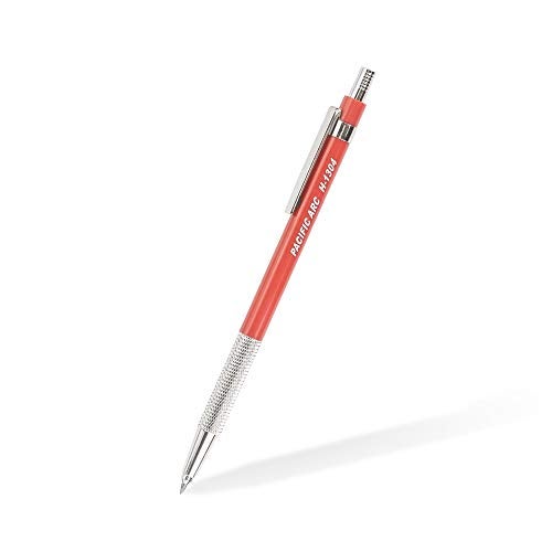 Pacific Arc 2mm Gravity Fed Lead Holder and Lead Sharpener, Red Drafting Pencil for Artist Drawing, Drafting, and Sketching - Image 5