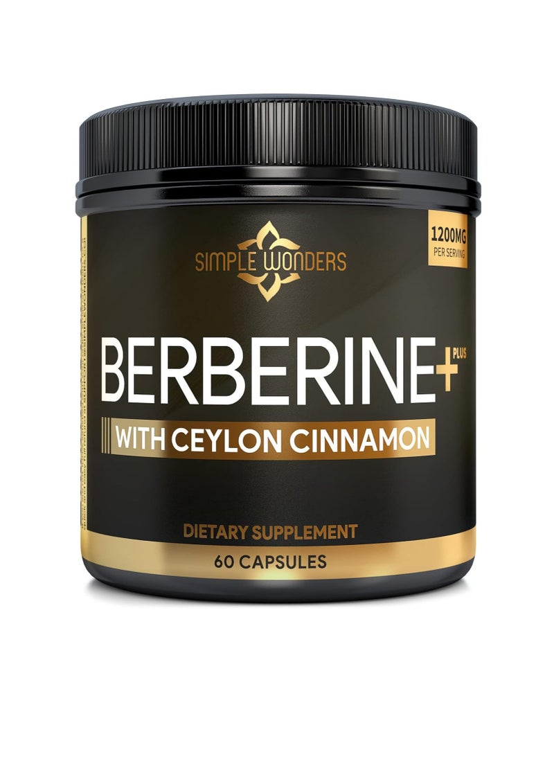 SIMPLE WONDERS - SIMPLE WONDERS Berberine 1200mg 60CT - Image 1