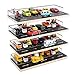 Saichotoy Display Case for Hot Wheels  Matchbox 164 Scale Diecast Toy Car Storage Parking Garage Diorama  Freestanding Storage with 4 Levels 24 Spots Maximum 40 Cars - Image 4