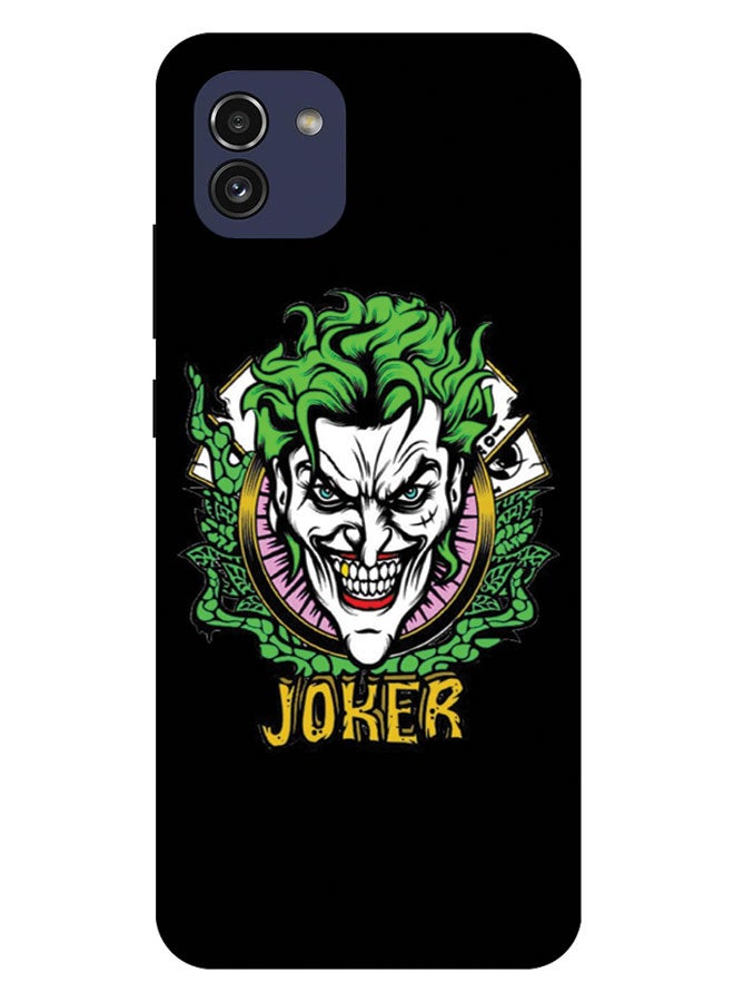 EYE CATCH Printed Protective Case Cover For Samsung Galaxy A03  -  Joker Starry Night - Image 1