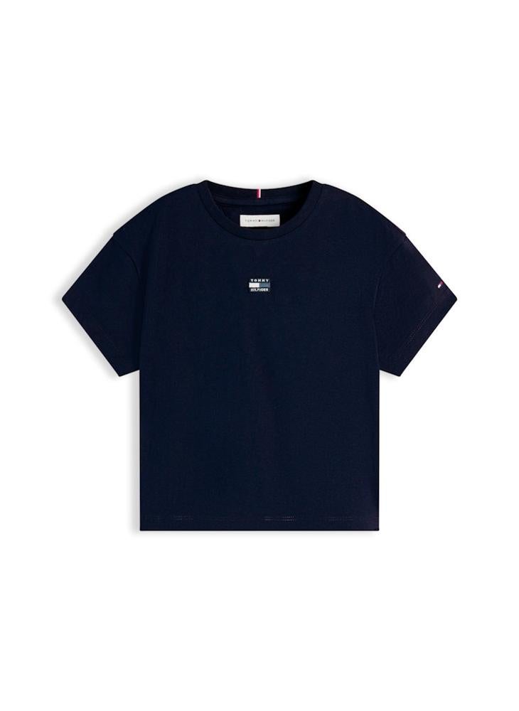 TOMMY HILFIGER Tonal Flag Relaxed T-Shirt - Image 5