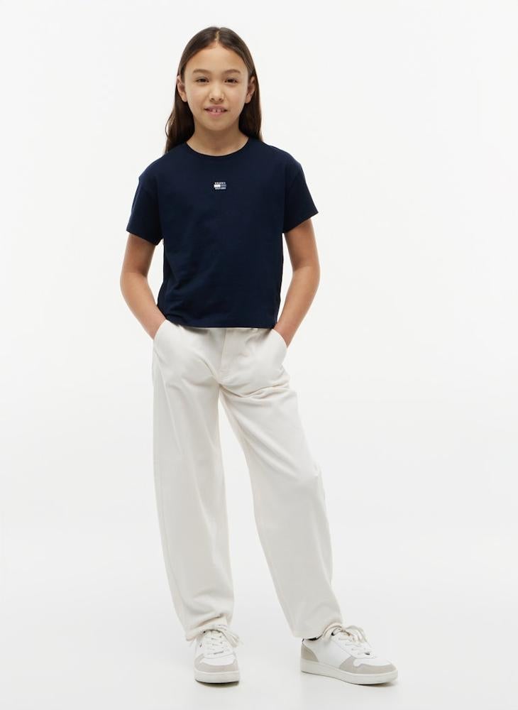 TOMMY HILFIGER Tonal Flag Relaxed T-Shirt - Image 4