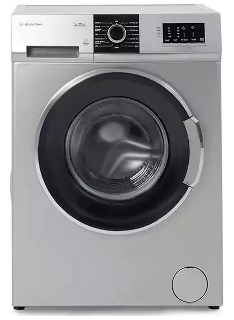 Washing Machine Multi Programs System With 7Kg Capacity, 1000 Rbm, Digital Screen And Steam -Silver WPW71015DSWS