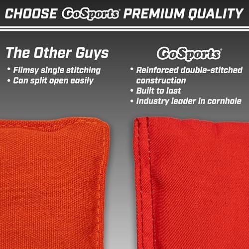 GoSports Official Regulation Cornhole Bean Bags Set (4 All Weather Bags) - 15 Colors Available - Image 5
