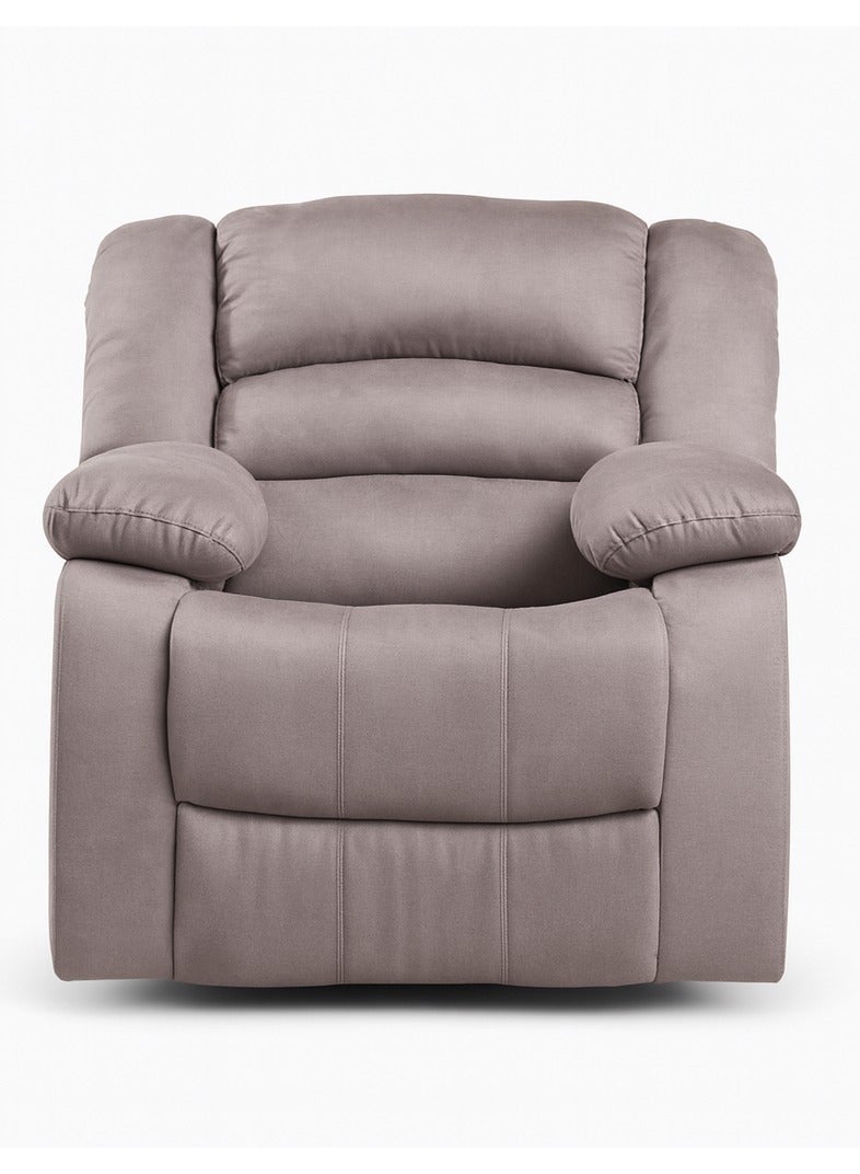 Houzit Recliner with 3 movment machinsem Beige 90Wx80Lx100H - Image 1