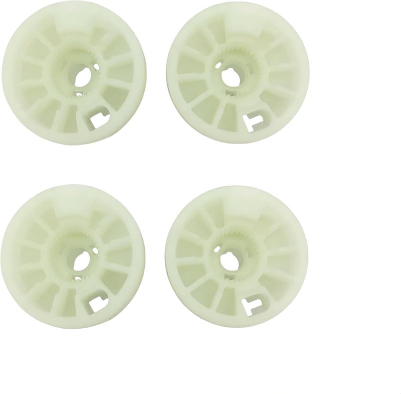 Lskioer 4 Pcs Window Regulator Drum Gear Spool for Hyundai Tucson, Kia Sportage, Optima, Sorento (2016-2020) - Image 1
