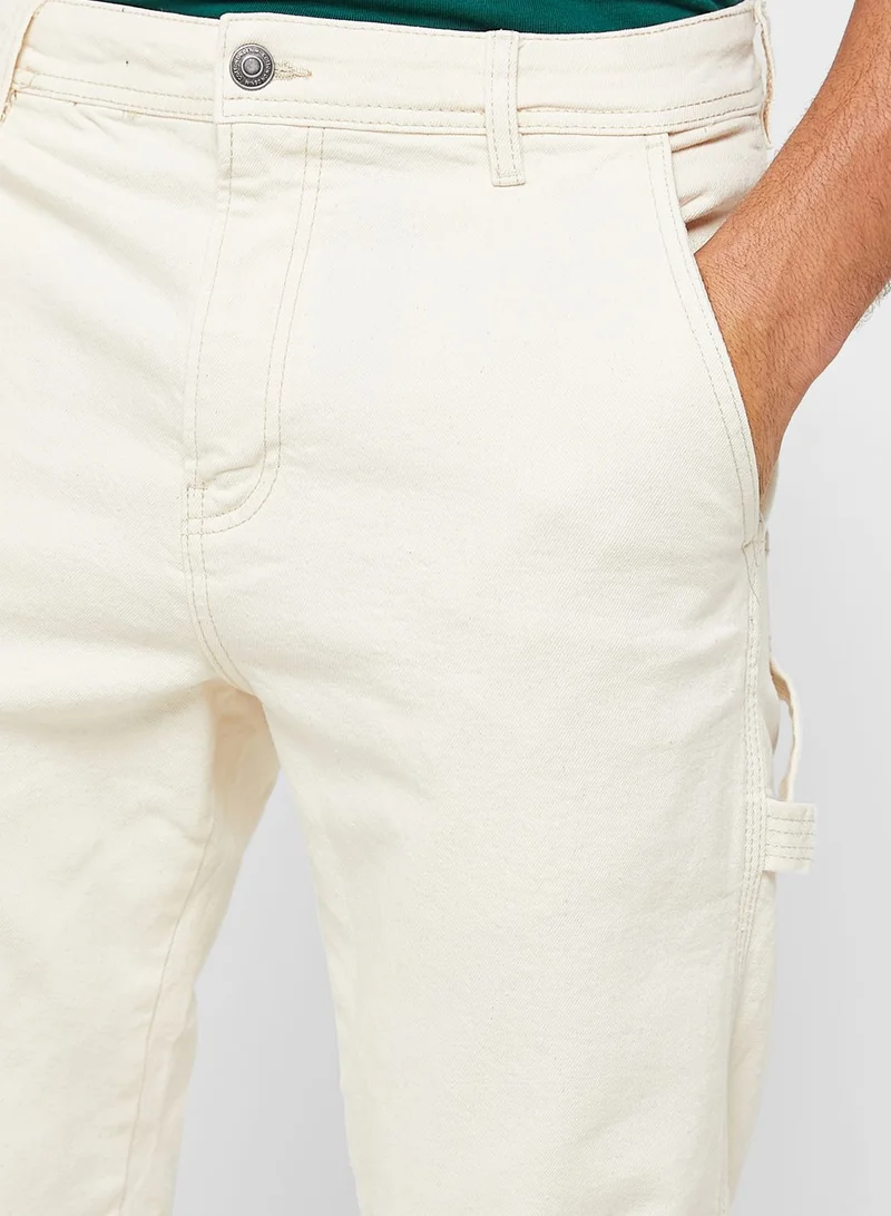 Cotton On Light Wash Tapered Jeans