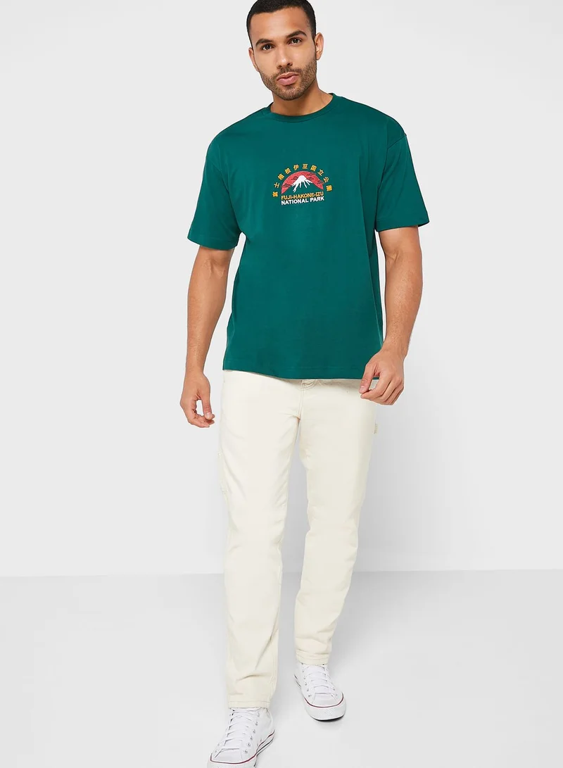 Cotton On Light Wash Tapered Jeans