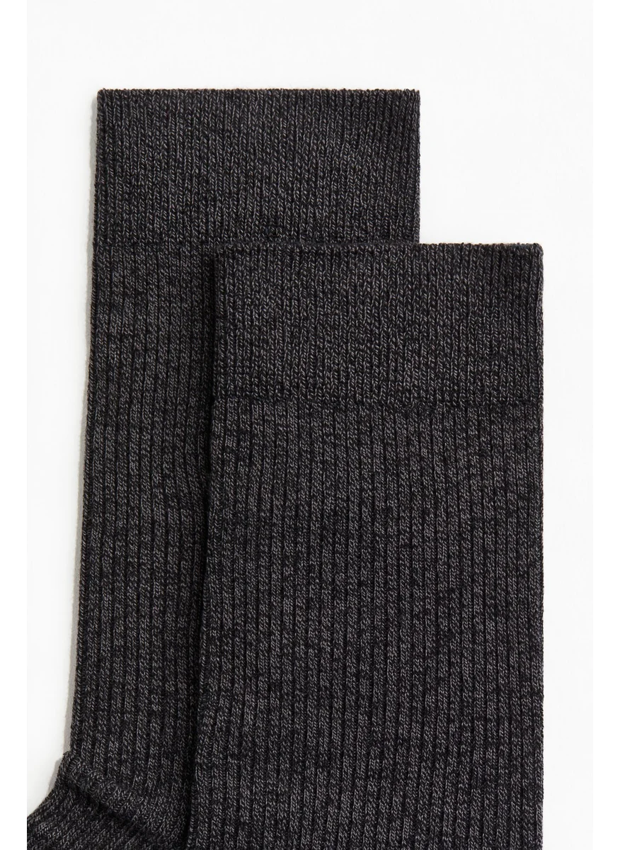 اتش اند ام Rib-Knit Socks