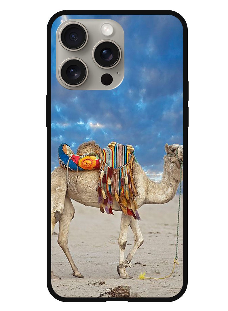 Theodor Protective Case Anti Scratch Shock Proof Bumper Cover For iPhone 15 Pro Max Camel - Image 1