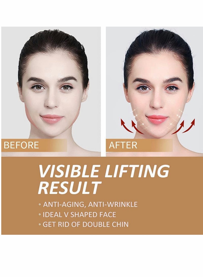 KASTWAVE Full Face Lift Sleeping Belt, Reusable Facial Slimming Mask Cheek Chin - Image 2