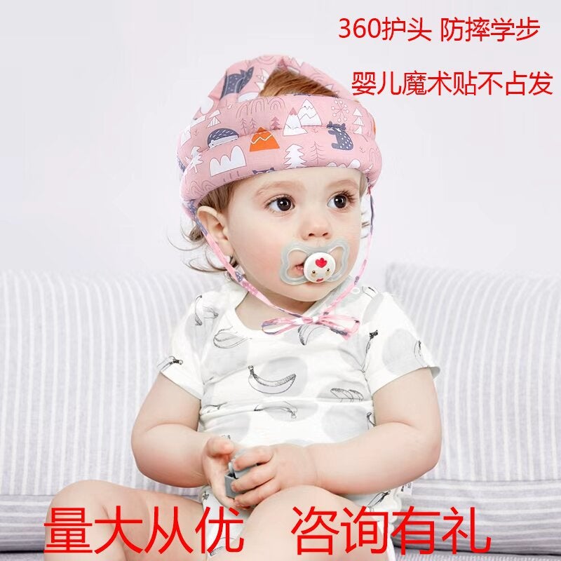 Anti-Collision Hat For Infants And Toddlers, Anti-Fall Hat For Children, Soft, Breathable, Washable, Suitable For All Seasons - Image 2