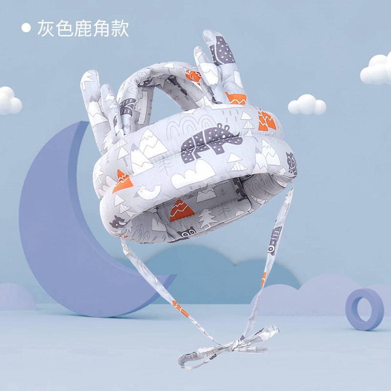 Anti-Collision Hat For Infants And Toddlers, Anti-Fall Hat For Children, Soft, Breathable, Washable, Suitable For All Seasons - Image 1