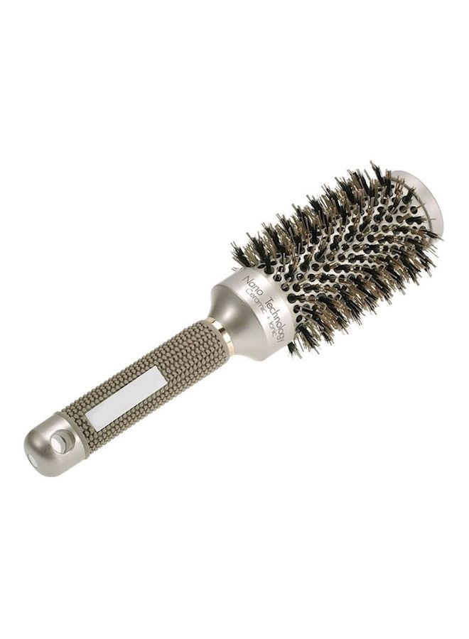 NIBEMINENT Nano Thermal Hair Roll Brush Brown