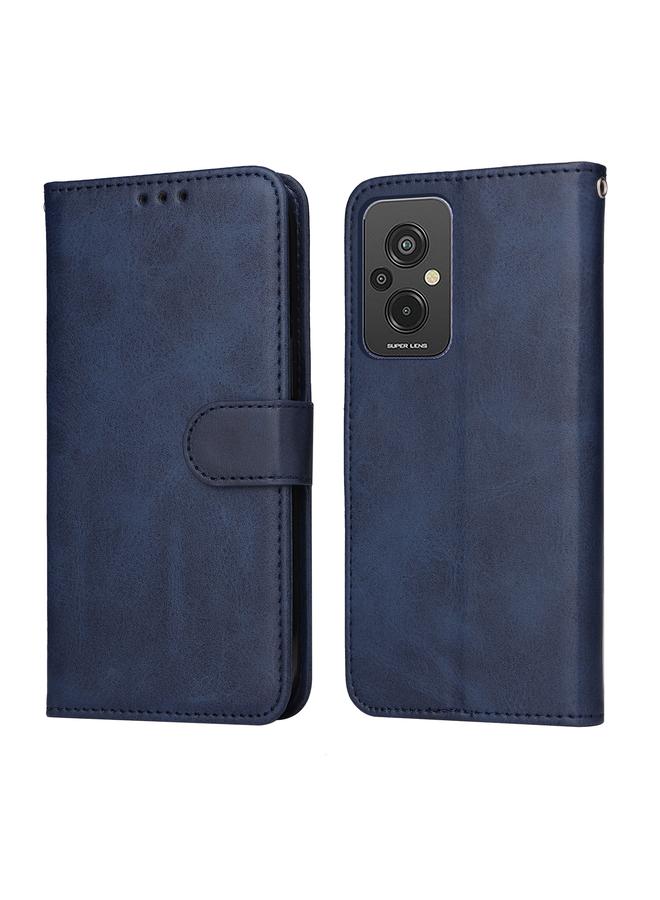 The Bros Case For Xiaomi Redmi 11 Prime 4G Classic Calf Texture Flip Leather Case