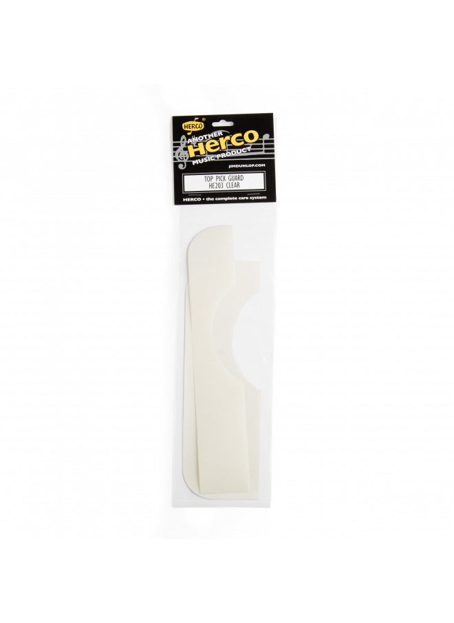 JIM DUNLOP Herco® HE203 Top Pickguard, Clear 