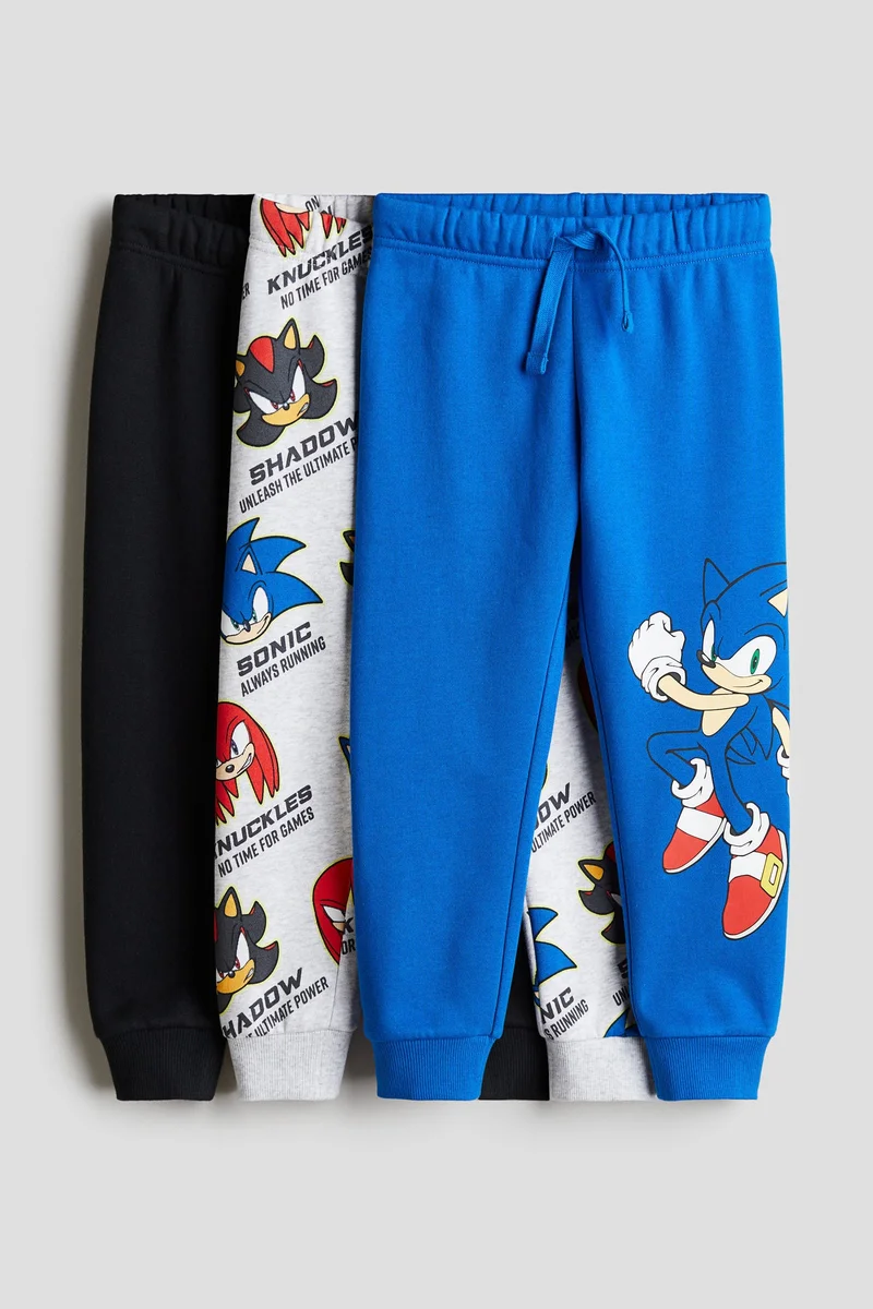 اتش اند ام 3-Pack Printed Joggers