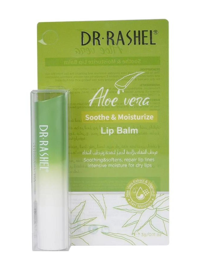 دكتور راشيل بلسم الشفاه المهدئ والمرطب بالصبار 3 جم - Image 1