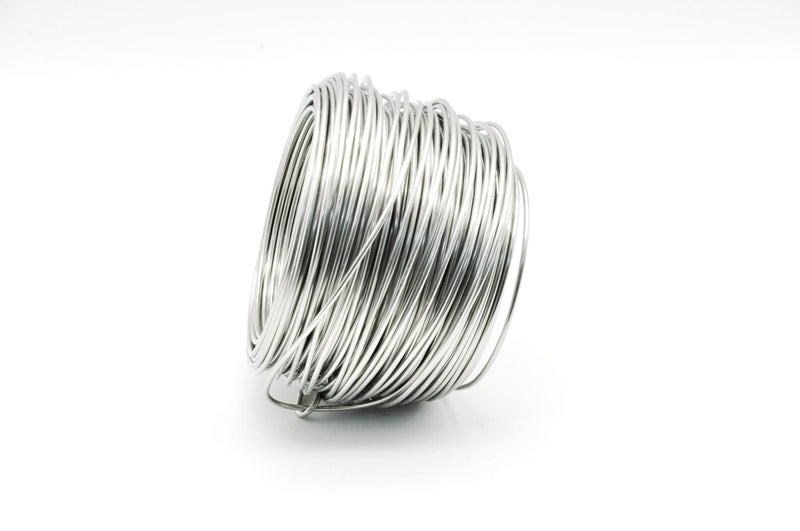 Yountiger Stainless Steel Solid Wire, 1 Pound Hobby Wire,Multi-Purpose Steel Wire Ideal for Crafts,DIY Projects,Fastening,Fixing Up Fences (12Gauge) - Image 3