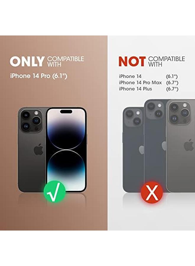 SupCase Unicorn Beetle Mag Case For Iphone 14 Pro 6.1" Compatible With Magsafe Shockproof Protective Slim Clear Case Black - Image 2