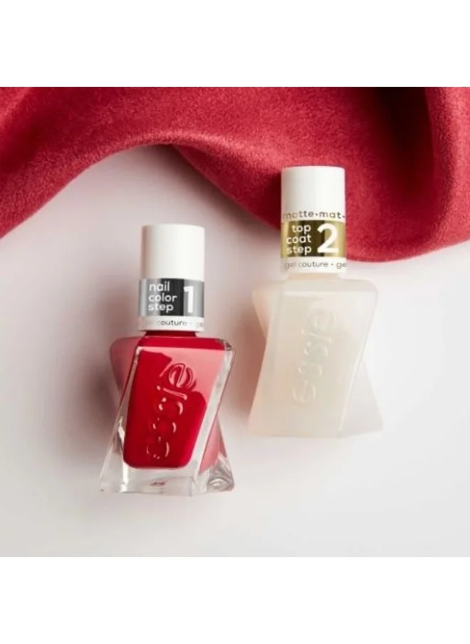 essie Essie Gel Couture Longwear Nail Polish, Matte Top Coat 13.5Ml