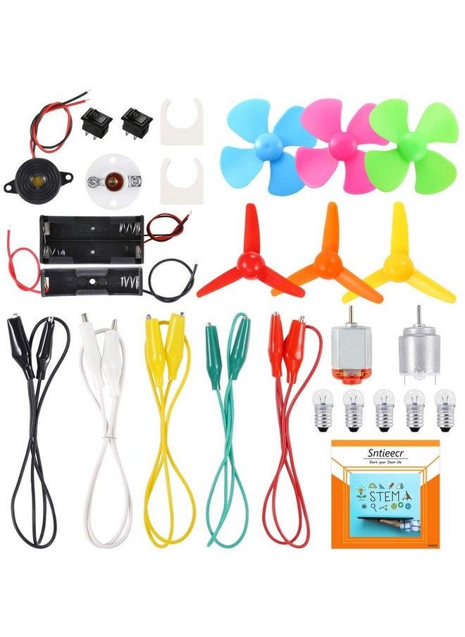 Sntieecr - Electric Circuit Motor Kit Science Experiment Educational Montessori Learning Kits Set For Kids Diy Stem Engineering Project - Image 1