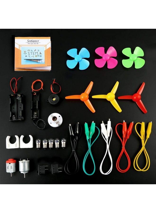 Sntieecr - Electric Circuit Motor Kit Science Experiment Educational Montessori Learning Kits Set For Kids Diy Stem Engineering Project - Image 1
