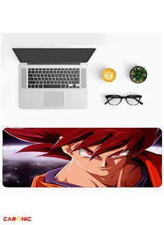 CARONIC Large Gaming Mouse Pad with Superior Micro Weave Cloth Extended Desk Mousepad with Stitched Edges Non-Slip Base Water Resist Keyboard Pad For Gamer And Office Home  Carl_M1007  - Image 5
