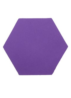 ABV Traders ABV Traders Hexagonal Collage Display Board Photo Frames Pin up Soft TileWall Hanging for Offices and Home Purple Pack of 4  - Image 3