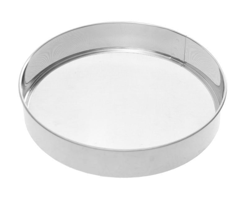 Stainless Steel Fine Mesh Sieve, Round Kitchen Strainer, 27 cm Diameter - Image 2