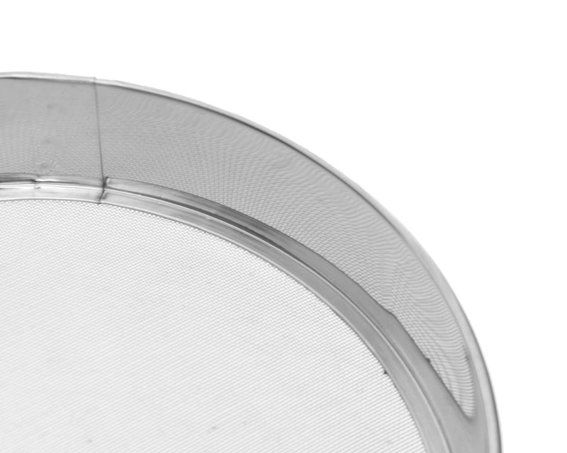 Stainless Steel Fine Mesh Sieve, Round Kitchen Strainer, 27 cm Diameter - Image 1
