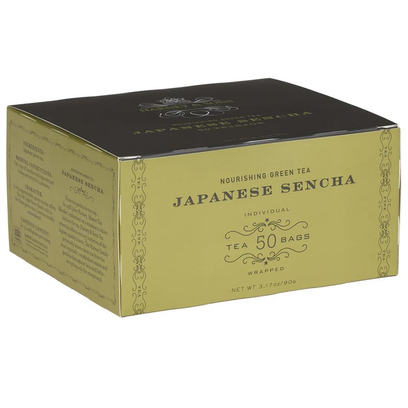 Harney & Sons Japanese Sencha Green Tea, 50 Tea Bags - Image 1