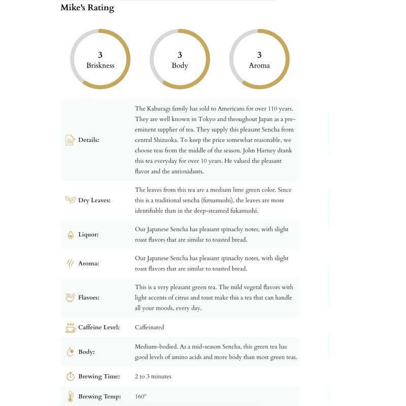 Harney & Sons Japanese Sencha Green Tea, 50 Tea Bags - Image 4