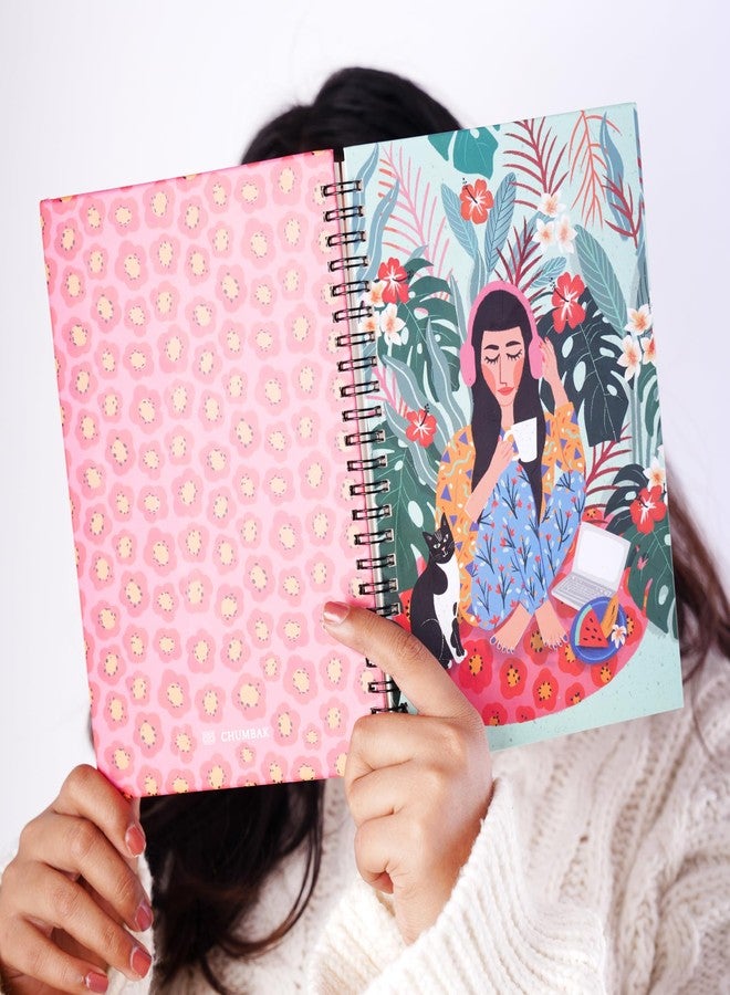 CREATESPACE Chumbak Do It for Yourself Spiral Notebook - Motivational Wire‑Bound Journal for Notes, School, Work & Everyday Creativity - Image 5