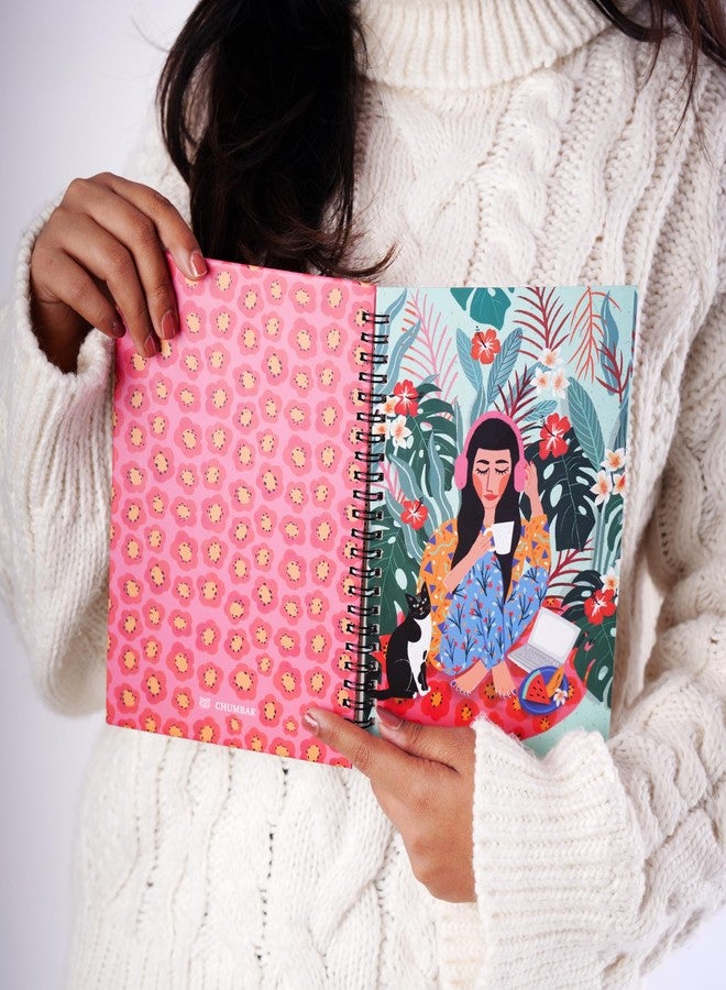 CREATESPACE Chumbak Do It for Yourself Spiral Notebook - Motivational Wire‑Bound Journal for Notes, School, Work & Everyday Creativity - Image 2