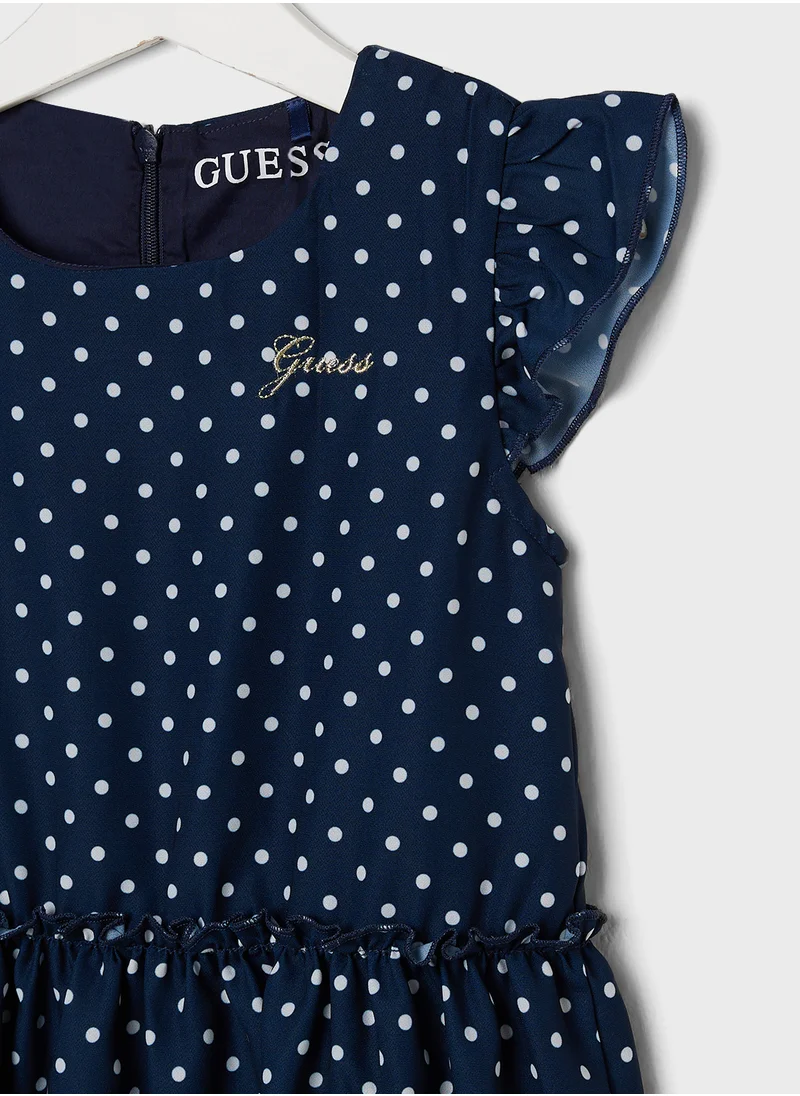 GUESS Infant Essential Chiffon Midi Dress
