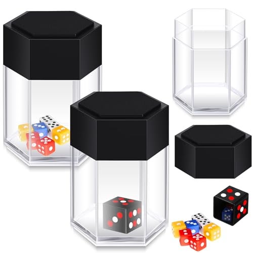 Rotatingpals 2 Sets Bomb Magic Dice Tricks Explode Explosion Dice Easy Props for Novelty Funny Toy Close up Performance Toy - Image 1