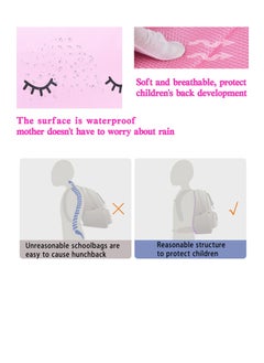SUNSAR Children's school bag waterproof lightweight backpack for 6-15 years old elementary school students school bag for boys and girls  - Image 5