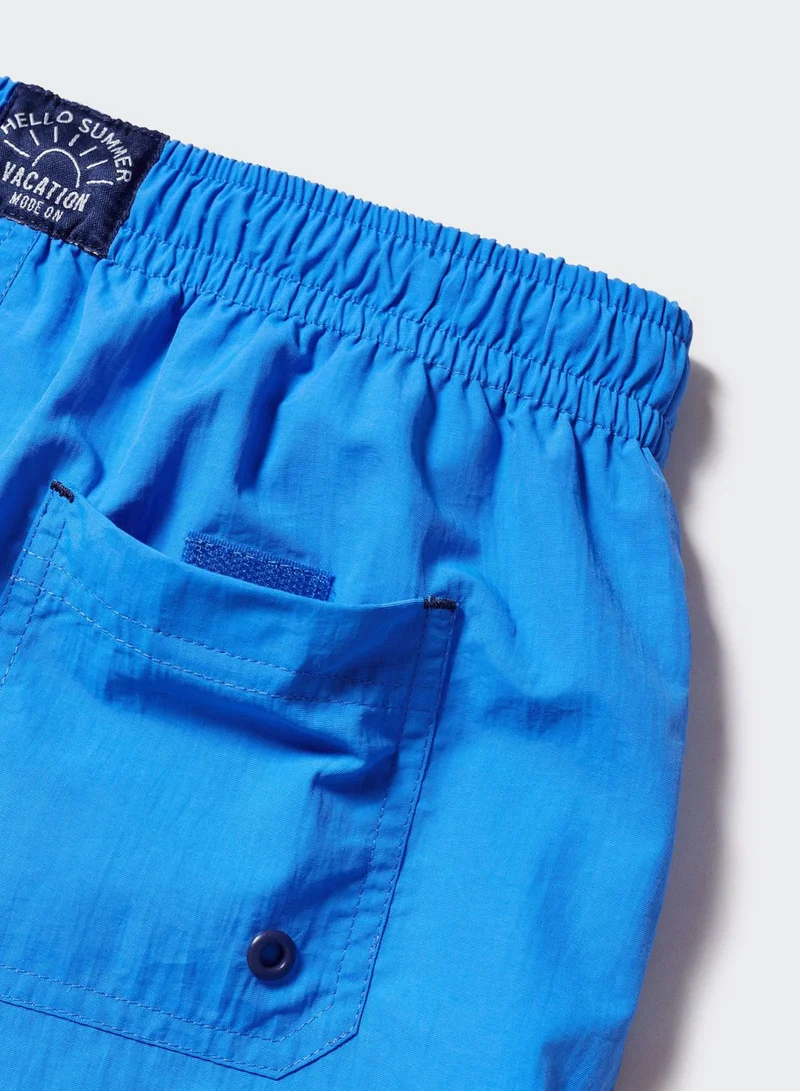 MANGO Kids Essential Swim Shorts