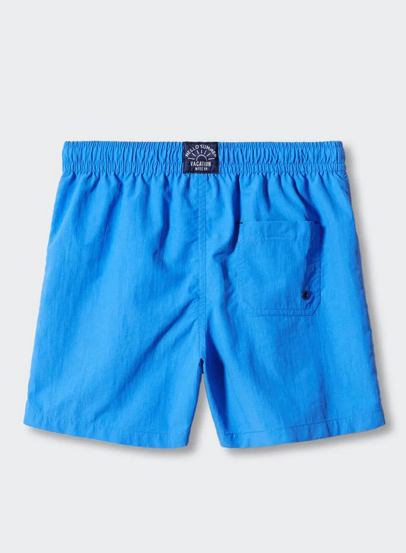 MANGO Kids Essential Swim Shorts