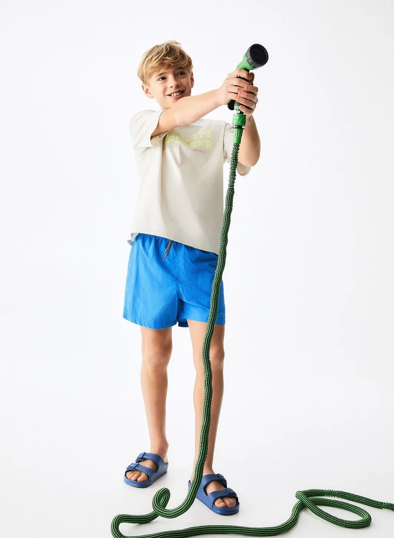MANGO Kids Essential Swim Shorts