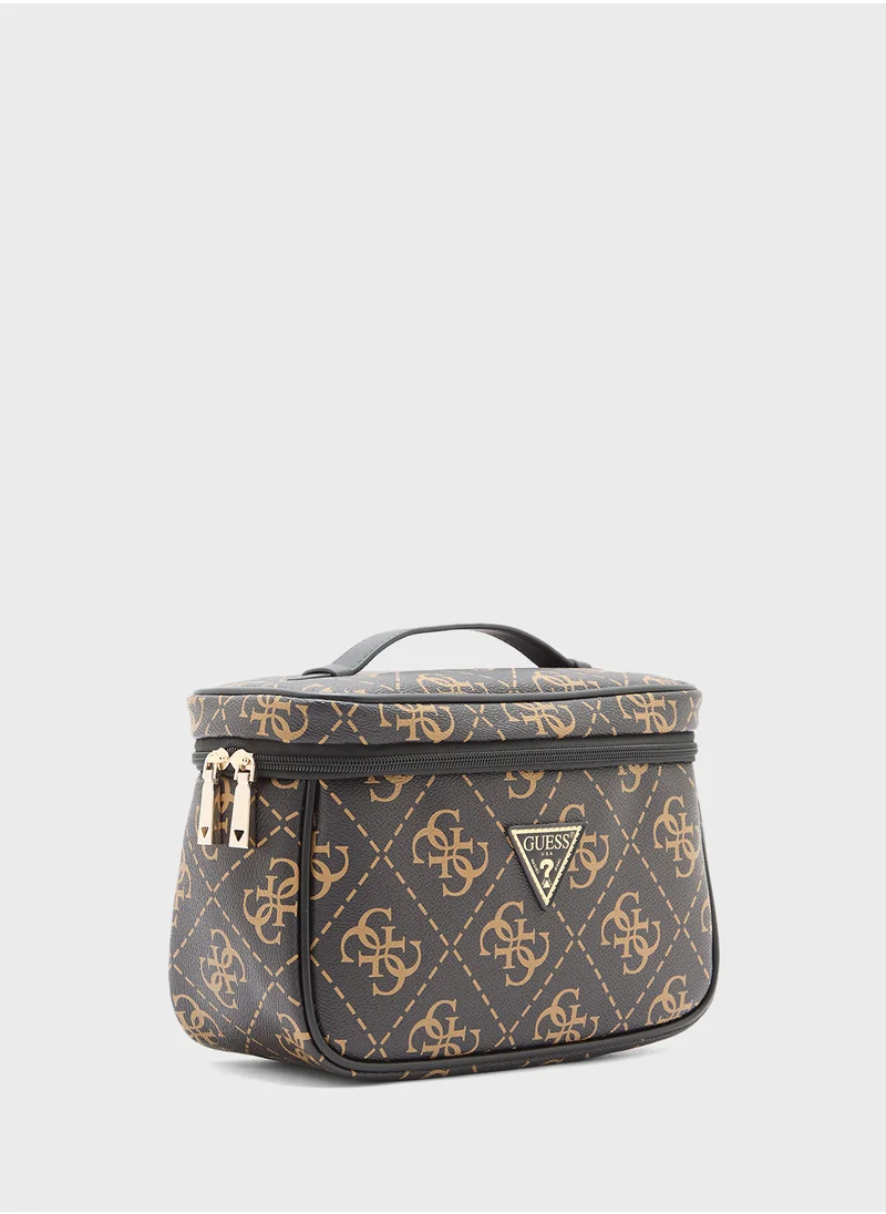 GUESS Berta Toiletry Trainch Case Bag