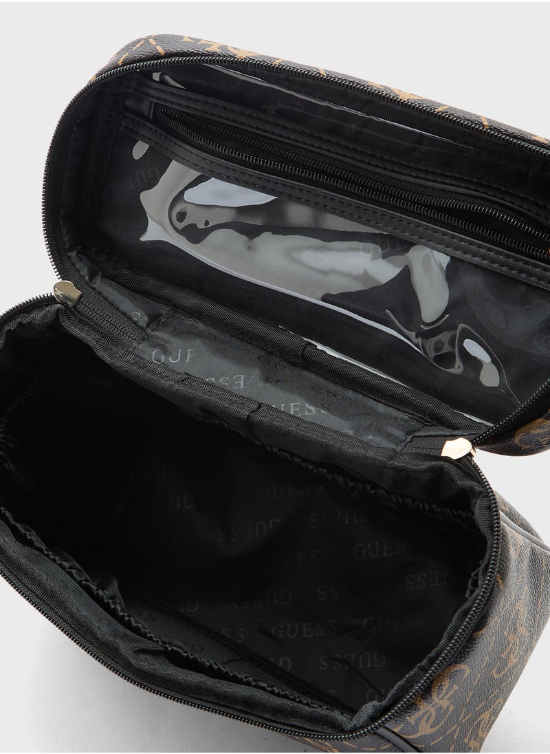 GUESS - Berta Toiletry Trainch Case Bag - Image 1