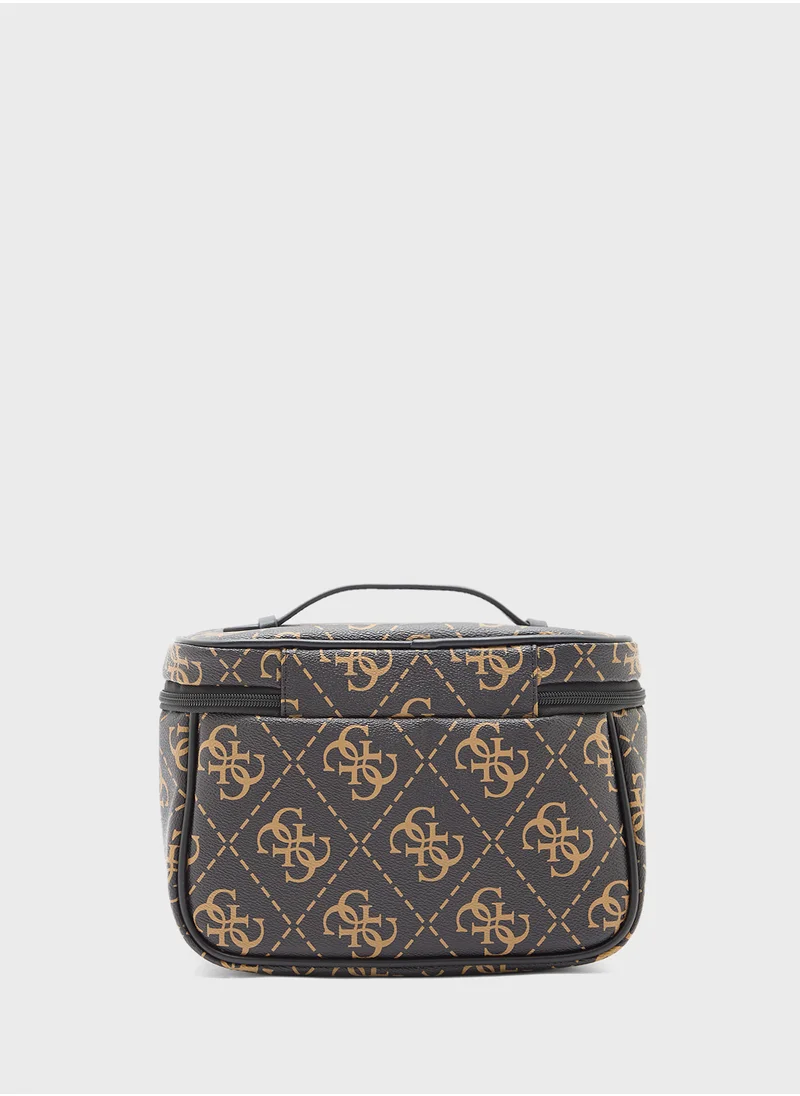 GUESS Berta Toiletry Trainch Case Bag