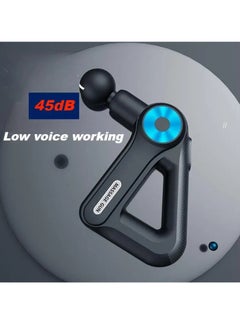 Generic 9 Heads 9 Gears Professional Total Fitness Massage Gun Small Golden Triangle Long Standby Massage Gun  - Image 4