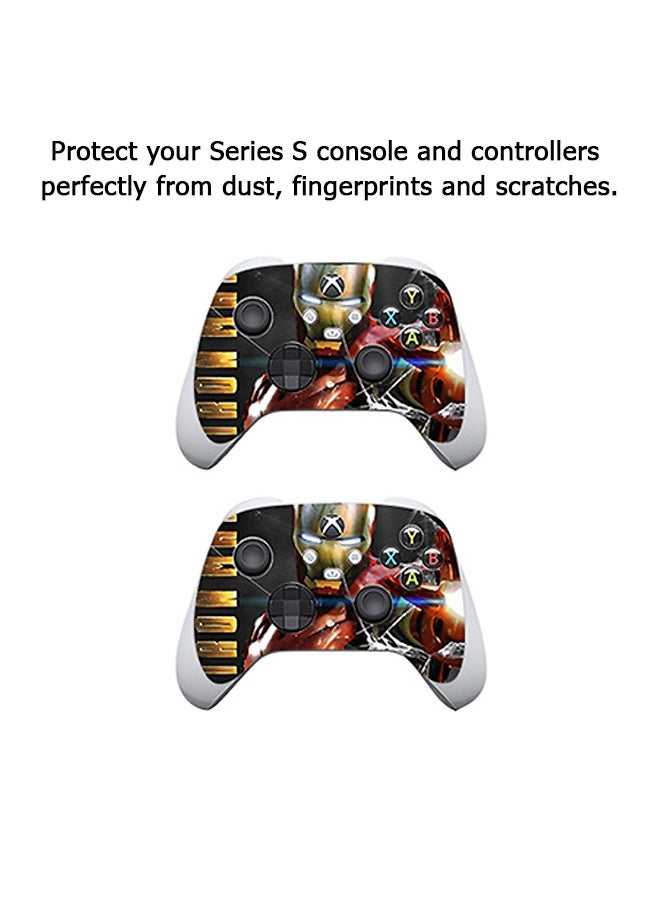 بيوند مجموعة ملصقات وحدة التحكم ، ملصق ملصق التفاف الجلد ل Xbox Series S ، ملصق فيلم واقي لأجهزة XBOX S GUNDAM ، XBOX SERIES S STICKER ، ملصق غطاء الفينيل (ملون)  - Image 3