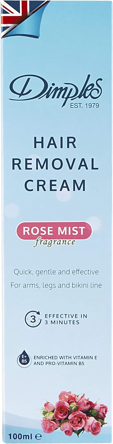 Dimples Hair Removal Cream Rose Mist 100 ml - Image 1