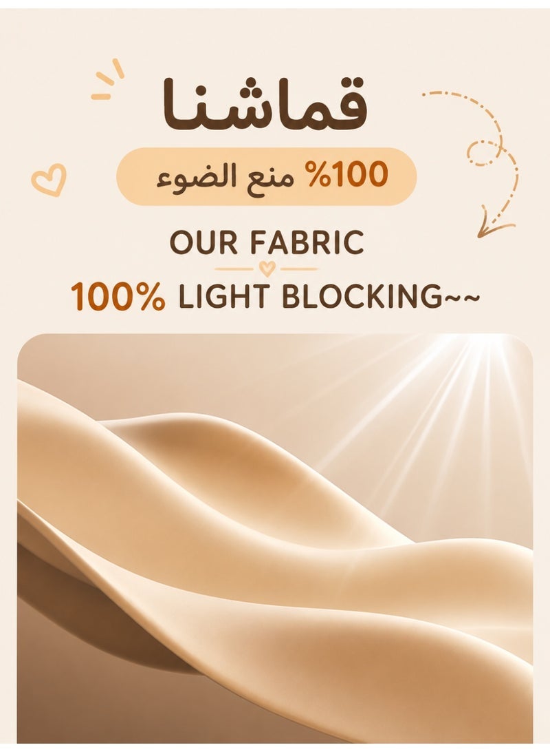OHTEX HOME A canopy bed-style mosquito net, Bed curtain, Privacy protection, Mosquito and insect protection, Blackout, Unique linen texture, Features a solid color design, perfect for single beds and dorm rooms - Image 4